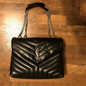 Loulou Medium Matelasse Calfskin Flap-Top Shoulder